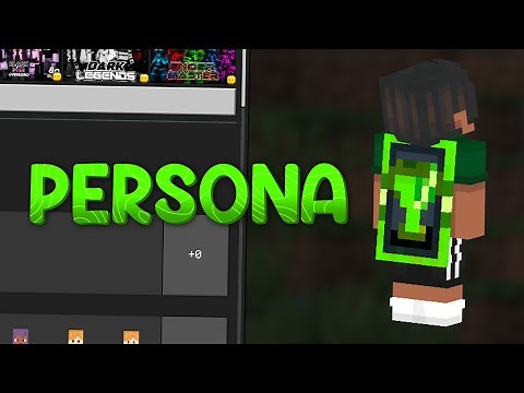 How to import PERSONA files in Minecraft bedrock (import custom capes and skins)