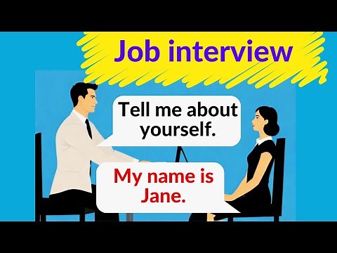 Tell Me About Yourself | Job Interview Conversation in English | Question and Answer ✅