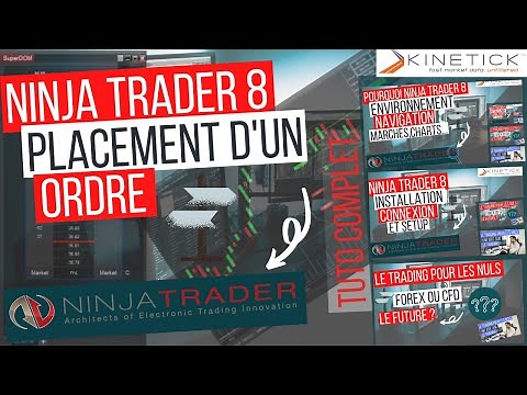 NINJATRADER 8 FRANCAIS : PLACEMENT D'UN ORDRE