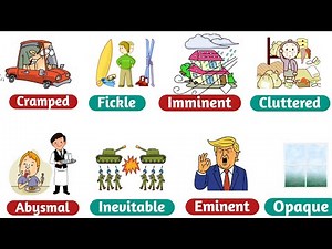 Useful Advanced Adjectives || Advanced English Adjectives || vocabulary and words
