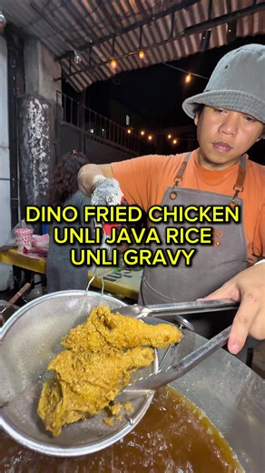 Unli Java Rice and Gravy with Dino Fried Chicken