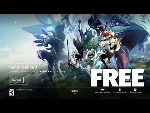 How to get Genshin Impact FREE on PlayStation | PS4
