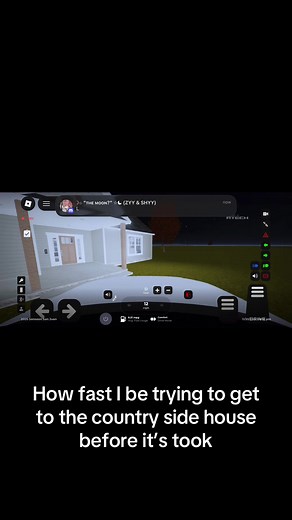 Rushing to the Countryside House in Roblox Gameplay