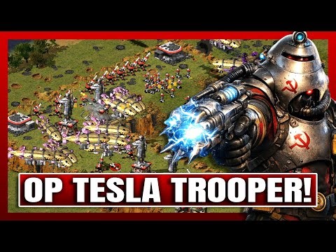 Red Alert 2 | This OP Tesla Trooper helped Me Mow Down The Enemy!