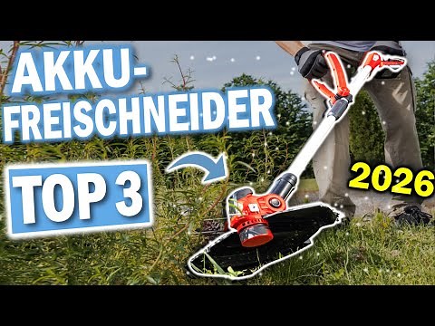 AKKU FREISCHNEIDER: Die 3 Besten Motorsensen & Freischneider 2026!