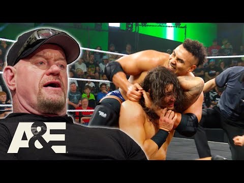 Undertaker & Booker T’s Rookies Clash in EPIC Tag-Team Match, Legends Impressed | WWE LFG | A&E
