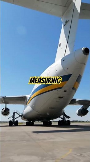 The Antonov An-225 Mriya is the longest airplane ever built, measuring about 84 meters in length.