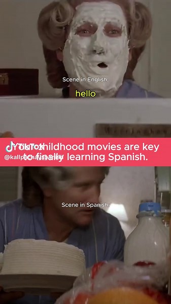 The movies from the 90s that you loved can be your best tool for learning Spanish 🎬✨ You just need to use them the right way. 👉 Comment “movies” and we'll send you the list to get started today. #learnspanish #spanishwithmovies #spanishimmersion