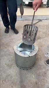 This Smokeless Stove Is Next Level One Tool Perfect Heat Zero Smoke Street Cooking Just Got Smarter