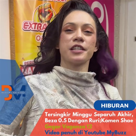Shae Tersingkir Dari Gegar Vaganza 2025