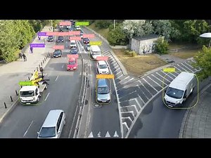 Raspberry Pi 5 + Hailo-8L Detect and Track Road Traffic