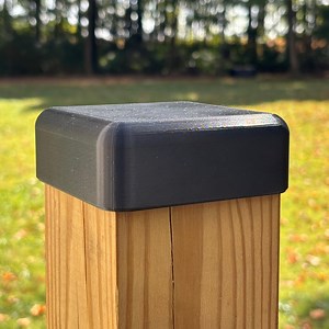 4" X 4" Post Caps - Farmhouse Rounded Design - Etsy