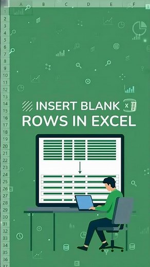 Bulk Insert Blank Rows in Excel Easily