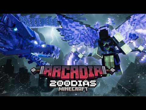 Sobreviví 200 Días Como un Elfo en Arcadia Minecraft