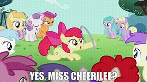 Yes, miss Cheerilee?