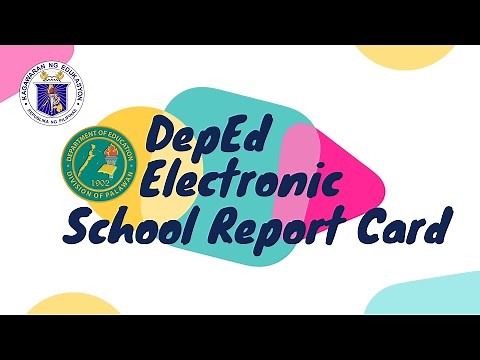 Video Tutorial on the Utilization of Electronic School Report Card (eSRC)