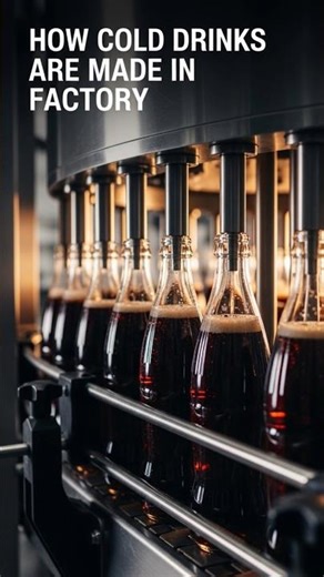 How Factories Make Soft Drinks 🥤 | Soda Production Process #shorts #howitsmade