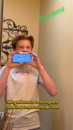 With our clear aligner therapy, you can submit at-home self-scan using your smartphone. These scans allow Dr. Applequist to monitor your progress remotely, reducing the need for frequent in-office visits while keeping your treatment safe and effective. Call us today to recieve more information on clear aligner therapy! 218-281-1301 | Renu Dental Care