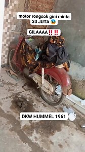 550K views · 3.1K reactions | DKW HUMMEL SUPER 1961 cat masih original  | Baim Loak Jaya | Facebook