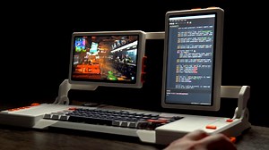 A Dual-Screen Cyberdeck To Rule Them All