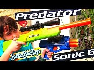 Buzz Bee Toys Air Warriors Predator And Sonic 6
