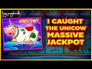 Unicow → 1000X JACKPOT! Journey To The Planet Moolah Slot!