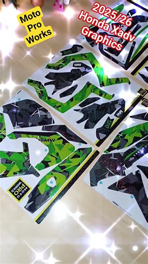✨️ World first 😍 2025/2026 honda Xadv graphics kit... ✨️