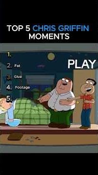 Top 5 Funniest Chris Griffin Moments 💀