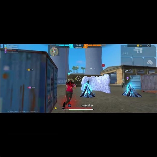 usp se 1vs4 video🧐 #freefire #shorts