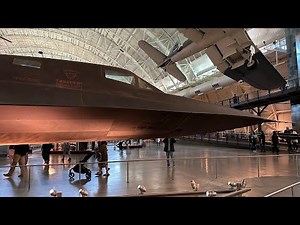 SR-71 Blackbird Spy Plane Up Close: Udvar-Hazy Center - National Air and Space Museum Video