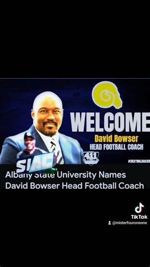 New Era in Albany: David Bowser Named Head Football Coach at...