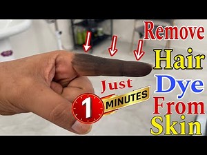 How To Remove Hair Dye From Skin (3 Easy Methods)