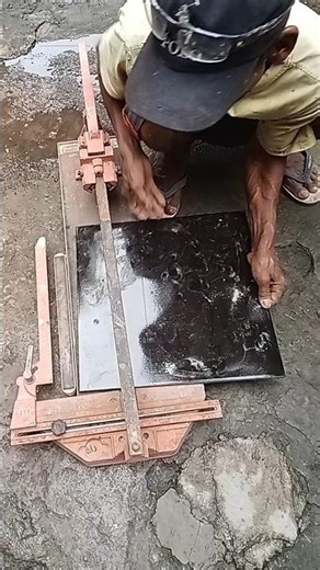 alat potong keramik granite manual,tile cutter #tukang #keramik #granite