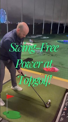 Topgolf meets tech! Watch how Power2Golf is changing the game-no swing, no limits | Power2Golf #golf