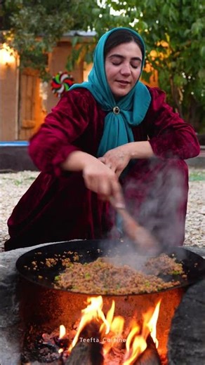 Simple Village Cooking | Cottage ASMR #shorts