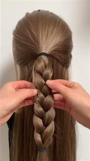 快速时尚：忙碌日子的半扎发教程