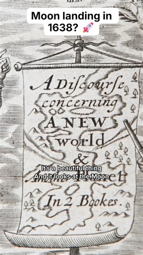 Did someone really predict the moon landing all the way back in 1638? #spaceexploration #moonlanding #sciencehistory | The Royal Society