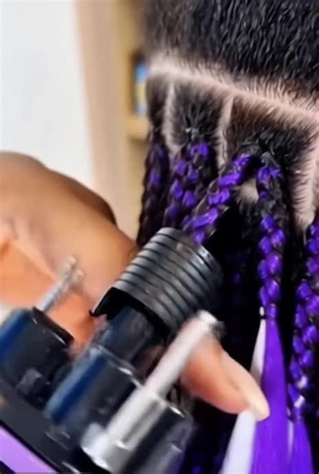 Cornrows in the front, curls in the back, this blend is elite #AfricanHairArt #protectivestyle #stylistsoftiktok #hairtoks #hairstyle