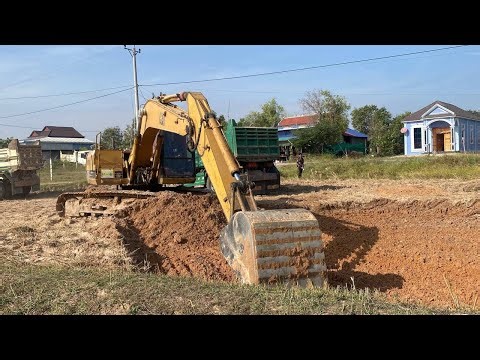 Amazing Excavators At work,