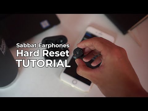 Sabbat E12/X12 Ultra Hard Reset Tutorial