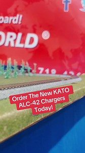 3.3K views · 38 reactions | Order The New KATO N Scale ALC-42 Charger Amtrak Locomotives Today At www.TrainWorld.com! #katotrains #nscale #amtrak #train #toytrain #toytrains #trainworld #trainland #modeltrains #trains #trainstagram #modeltrain #railroad #railroads #trainphotography #trainstation #trains #railway #railfan #trainspotting #tracks | TrainWorld.com | Facebook
