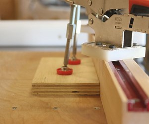 Table Saw Sled (w/ Toggle Clamps)