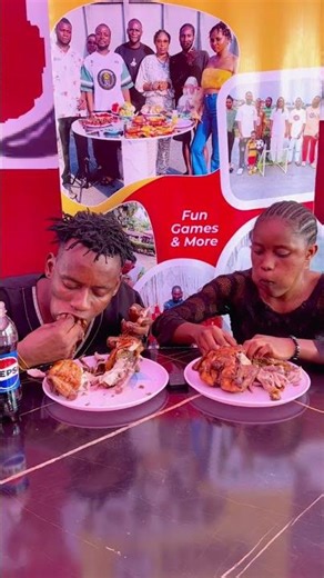 Full Chicken Eating Challenge 🍗🔥 | Who Finishes First? | #challenge #chicken #games