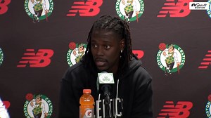 Jrue Holiday discusses the appeal of coming to the #Celtics, and Brad Stevens comments on Holiday's potential long-term future in Boston 🗣️ #BleedGreen | NBC Sports Boston