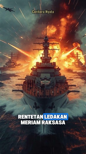 Pertempuran Laut yang Berlangsung 4 Hari - Battle of the Java Sea #shorts