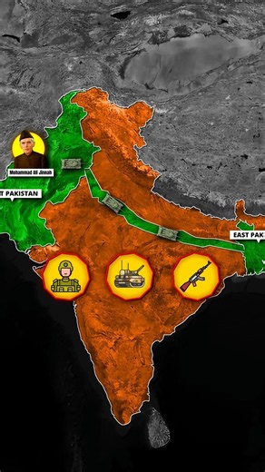 Jinnah’s Secret Plan to Connect East & West Pakistan 😱 #shorts #history