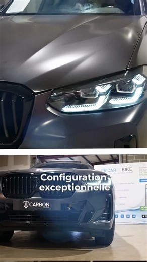 Cartobike on Instagram: "BMW X3 Pack M – Une configuration exceptionnelle. Retrouvez l’ensemble des véhicules de notre revendeur partenaire Carbon Cars sur notre site : www.cartobike.com"