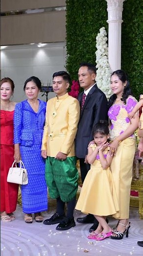 Elegant Bride Wearing Khmer Traditional Dress 👰✨ #KhmerWedding #TraditionalDress