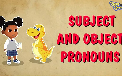 【English Grammar】如何区分主语代词(subject pronouns)和宾语代词(object pronouns)？例题详细解释_哔哩哔哩_bilibili