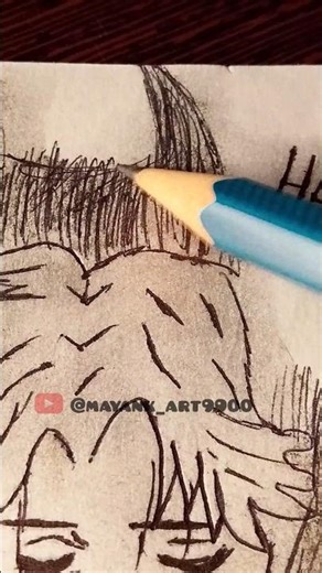 Johan Liebert: The Art of Evil 🫠#shorts #sketch #trendingshorts #animesketch